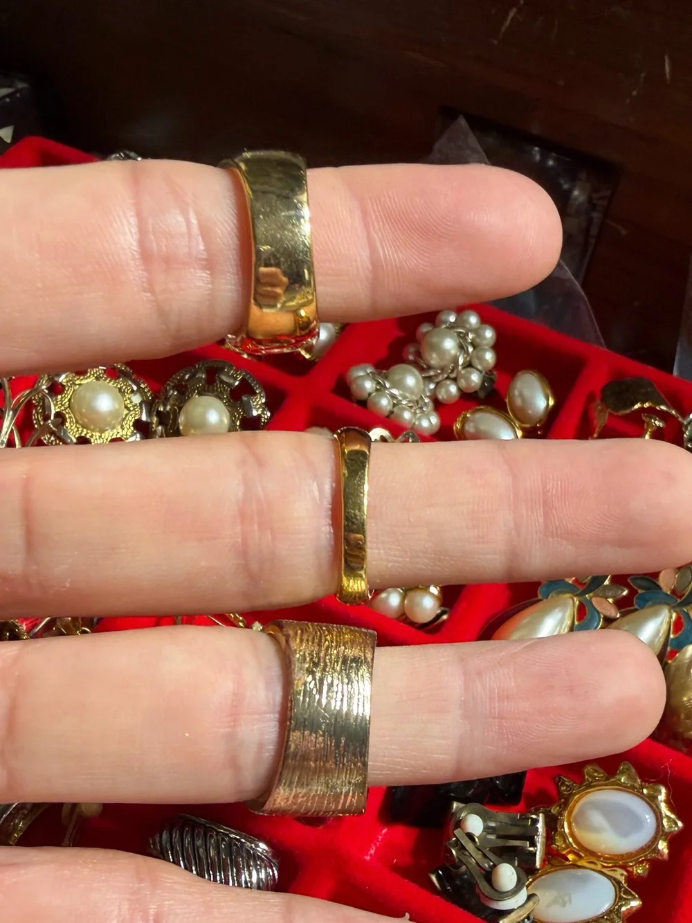 Three Rings For The Price Of One Sizes 6.75, 7, 7